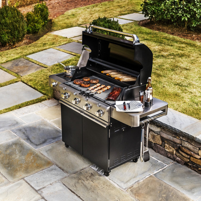Cast Cart Gas and Charcoal Grill Cast Cart Gas and Charcoal Grill
